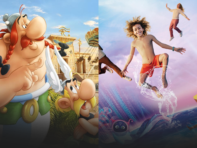 Parque Astérix en Paris y Futuroscope en Poitiers